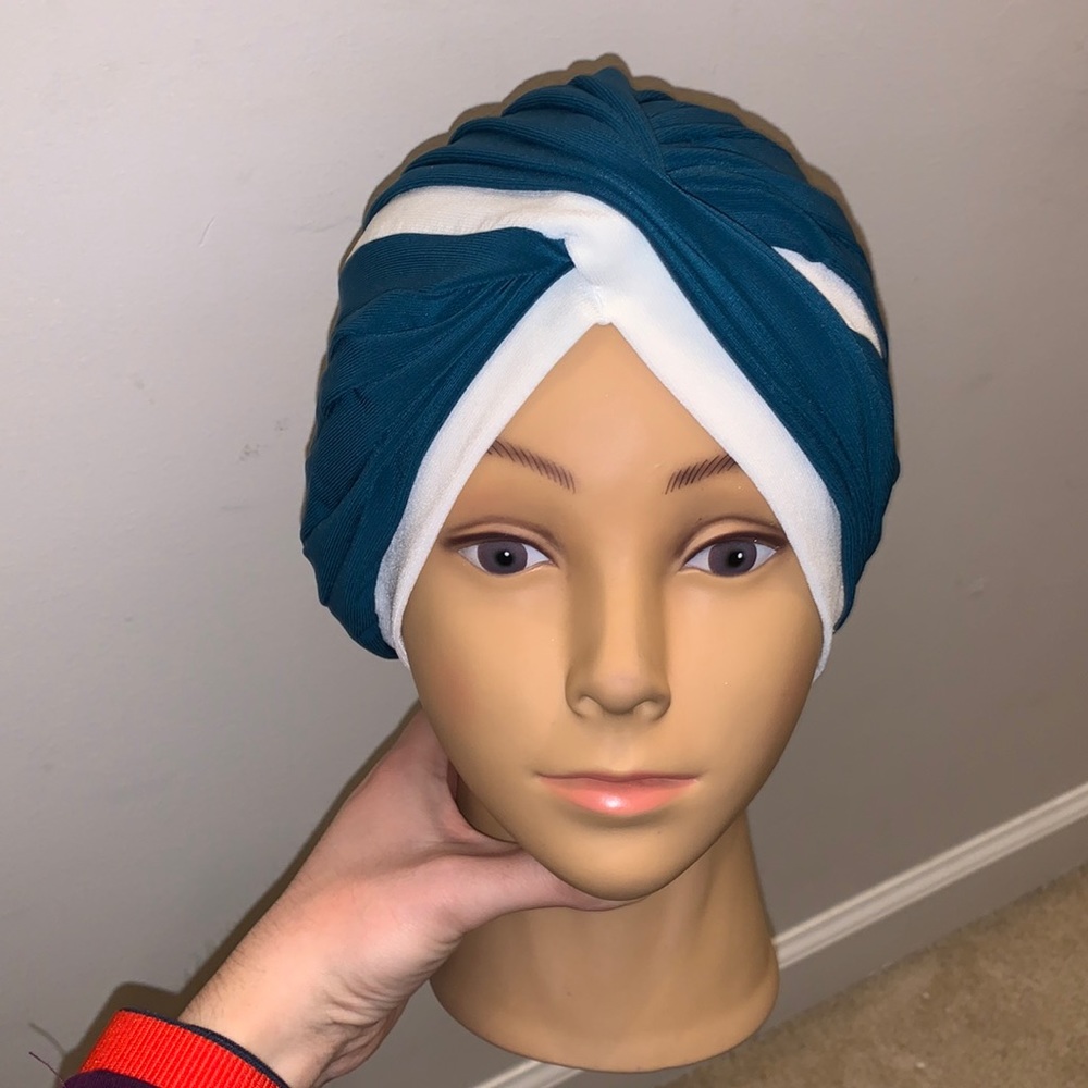 Two-Tone Turban Hijab